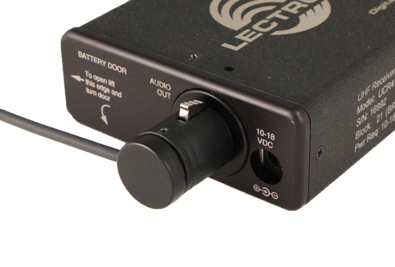 Cable Techniques 10" Low-Profile XLR-3 Cable