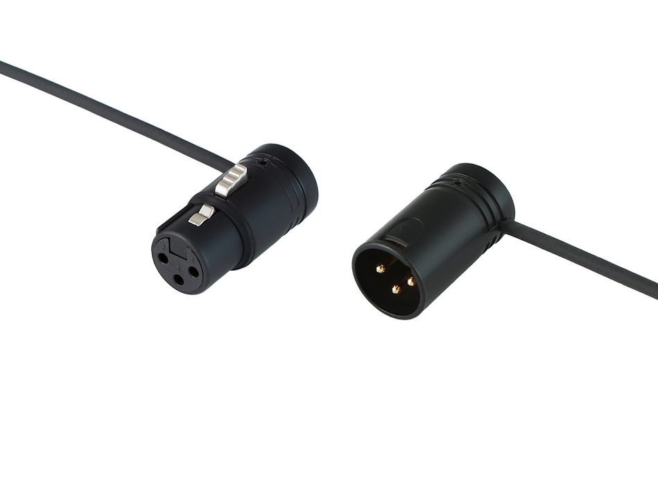 Cable Techniques 18" Low-Profile XLR-3 Cable