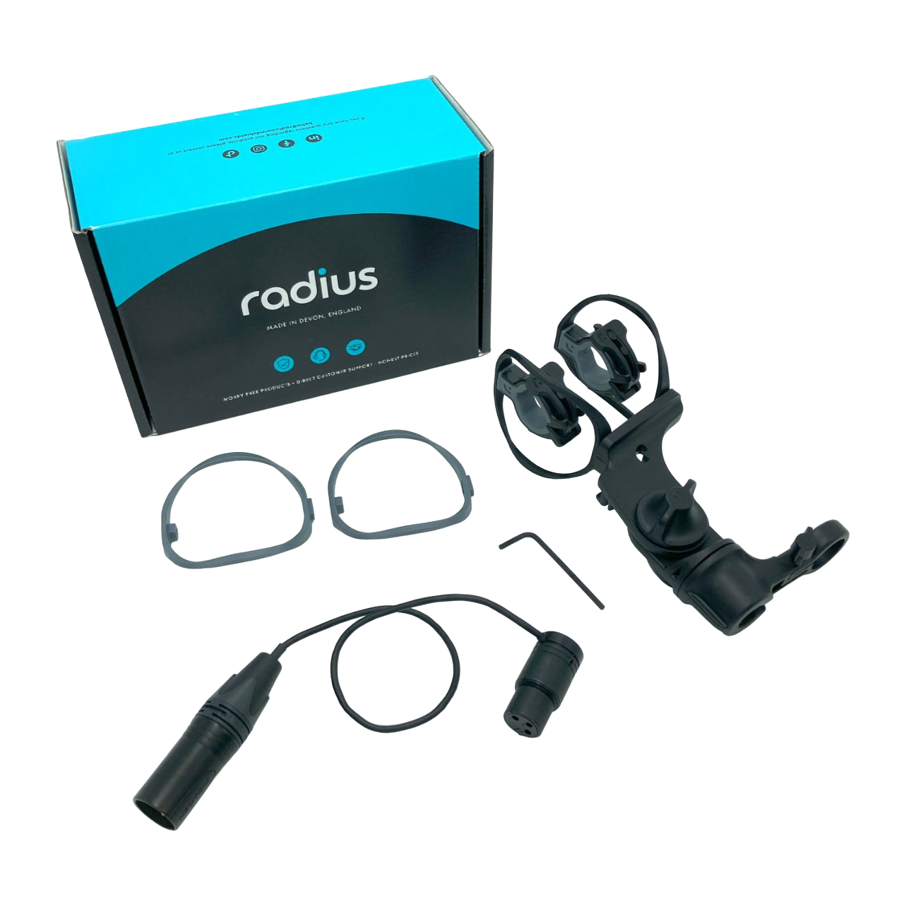 RAD-1 Shock Mount, Dark Edition with 3-Pin XLR Cable