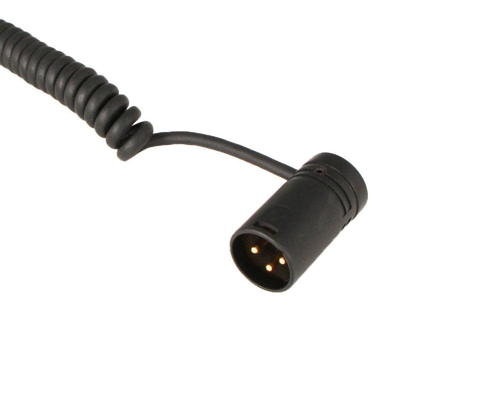 Cable Techniques 18” XLR-3 Premium Coiled “Boom to Mixer” Cable