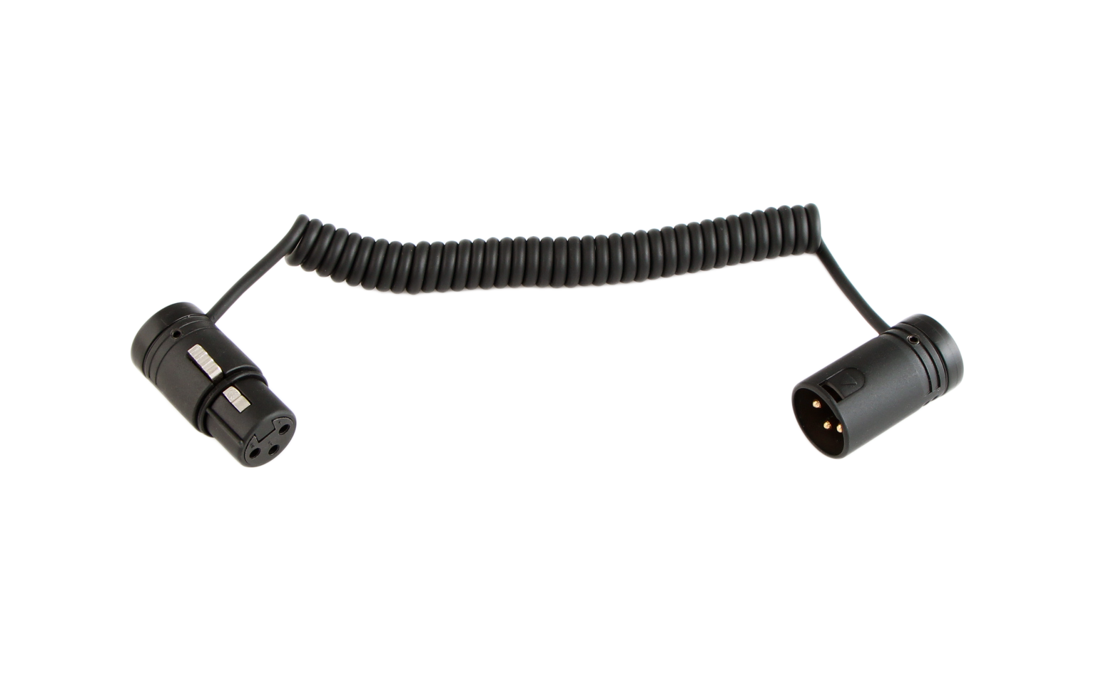 Cable Techniques 6” XLR-3 Low-Profile Coiled Jumper cable