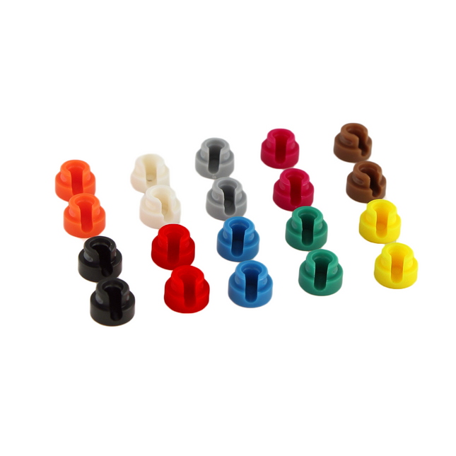 Cable Techniques Color Cap SET for LPS Low-Profile TA Connectors