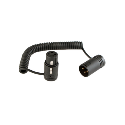 Cable Techniques 6” XLR-3 Low-Profile Coiled Jumper cable