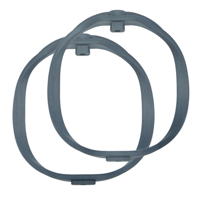 Pair of RAD-2 Hoops, Soft Firmness 62-shore (Dark Grey - Hoops Only)