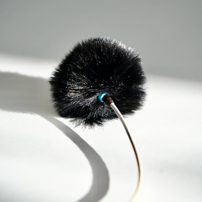 Large Hole Urchin Lav Windshield, Black (Pair)