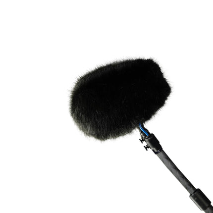 Fur Windcover for Cinela Cosi, Black/Grey