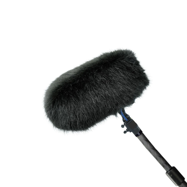 B STOCK - Fur Windcover for Cinela Cosi, Black/Grey