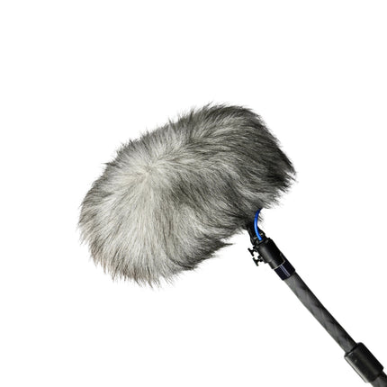 Fur Windcover for Cinela Cosi, Black/Grey