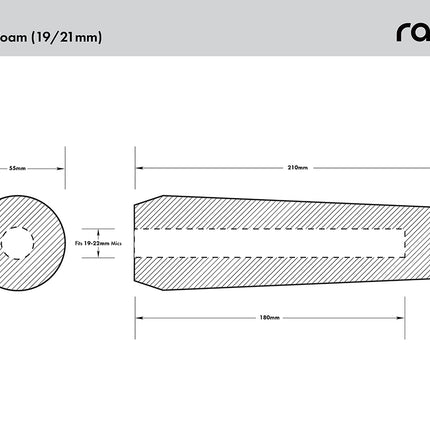 18cm Shotgun Mic Foam (19/22)