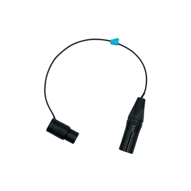 Mini-ALTO Thin 3-pin XLR Short Jumper Cable, 2.1mm X 260mm