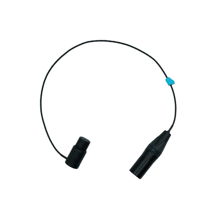 Mini-ALTO Thin 3-pin XLR Long Jumper Cable, 2.1mm X 400mm