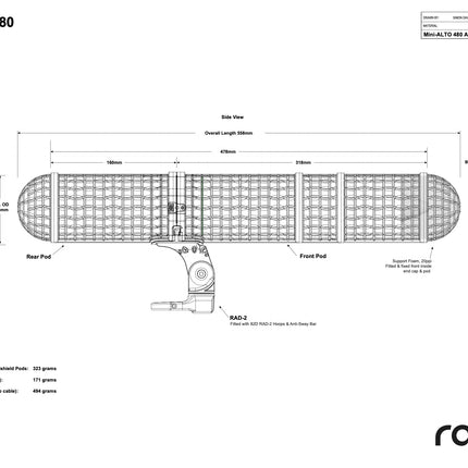 Mini-ALTO 480 Windshield Kit