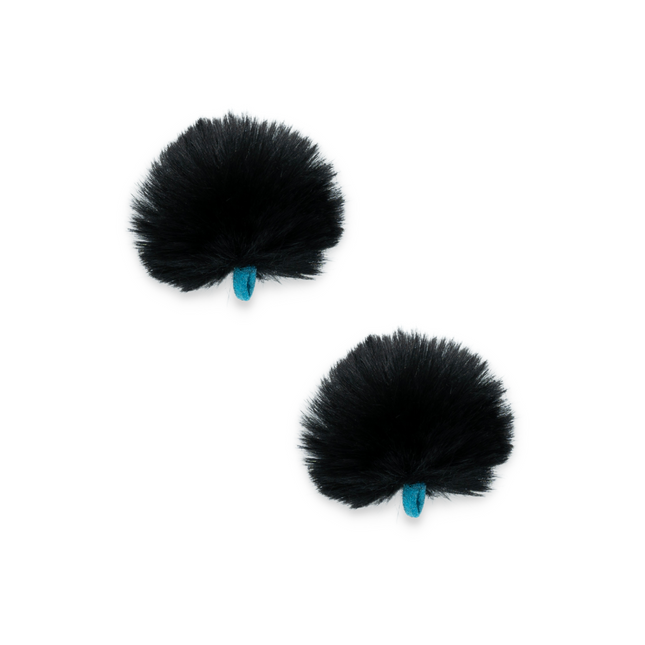 Large Hole Urchin Lav windshield, Black - Single/Pair