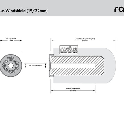 15cm Nimbus Windshield (19/22)