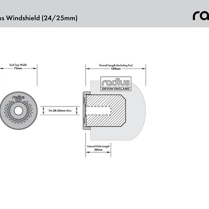 5cm MKH50 Nimbus Windshield (24/25)