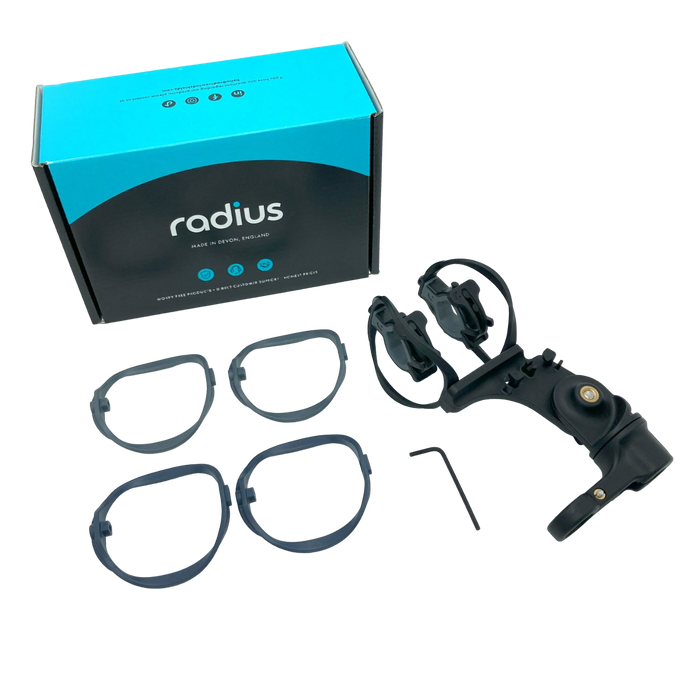 RAD-2 Shock Mount, Dark Edition – Radius Windshields