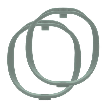 Pair of RAD-2 Hoops, Extra Soft 55-Shore (Dark Green - Hoops Only)