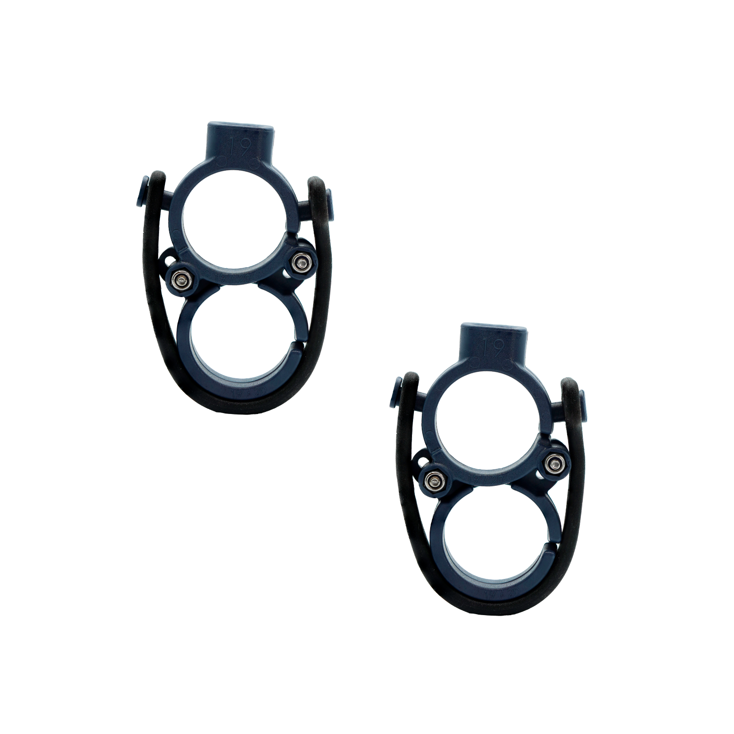 Pair of RAD MS Double Mic Clips