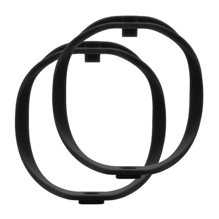 Pair of RAD-2 Hoops, Standard Firmness (Black)