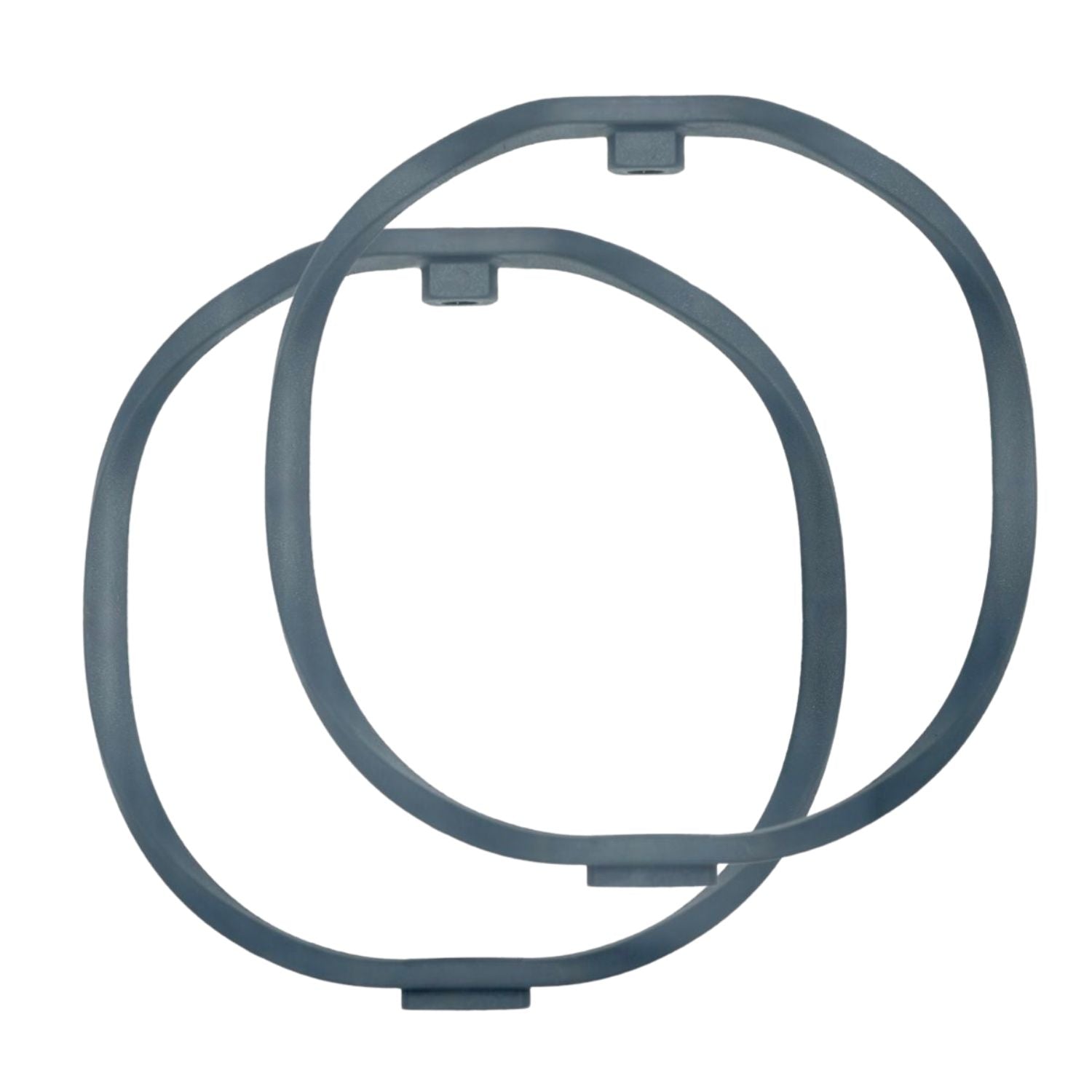 Pair of RAD-1 Hoops, Soft Firmness 62-Shore (Dark Grey - Hoops Only)