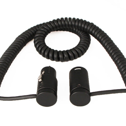 Cable Techniques 18” XLR-3 Premium Coiled “Boom to Mixer” Cable