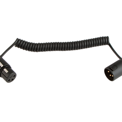 Cable Techniques 6” XLR-3 Low-Profile Coiled Jumper cable